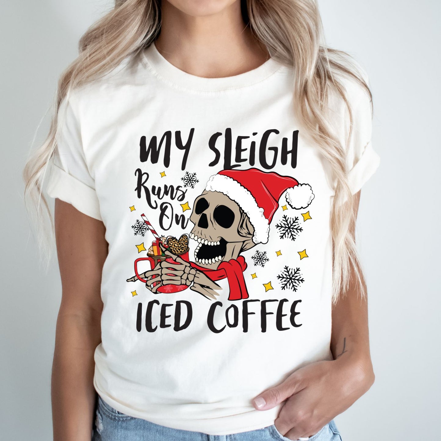 My Sleigh Runs on Iced Coffee