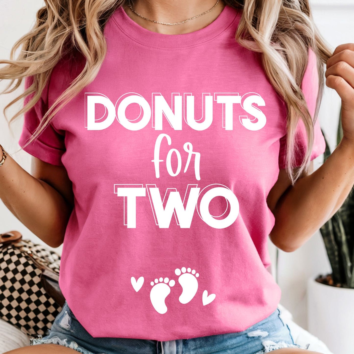 Donuts For Two - Comfort Colors Tee