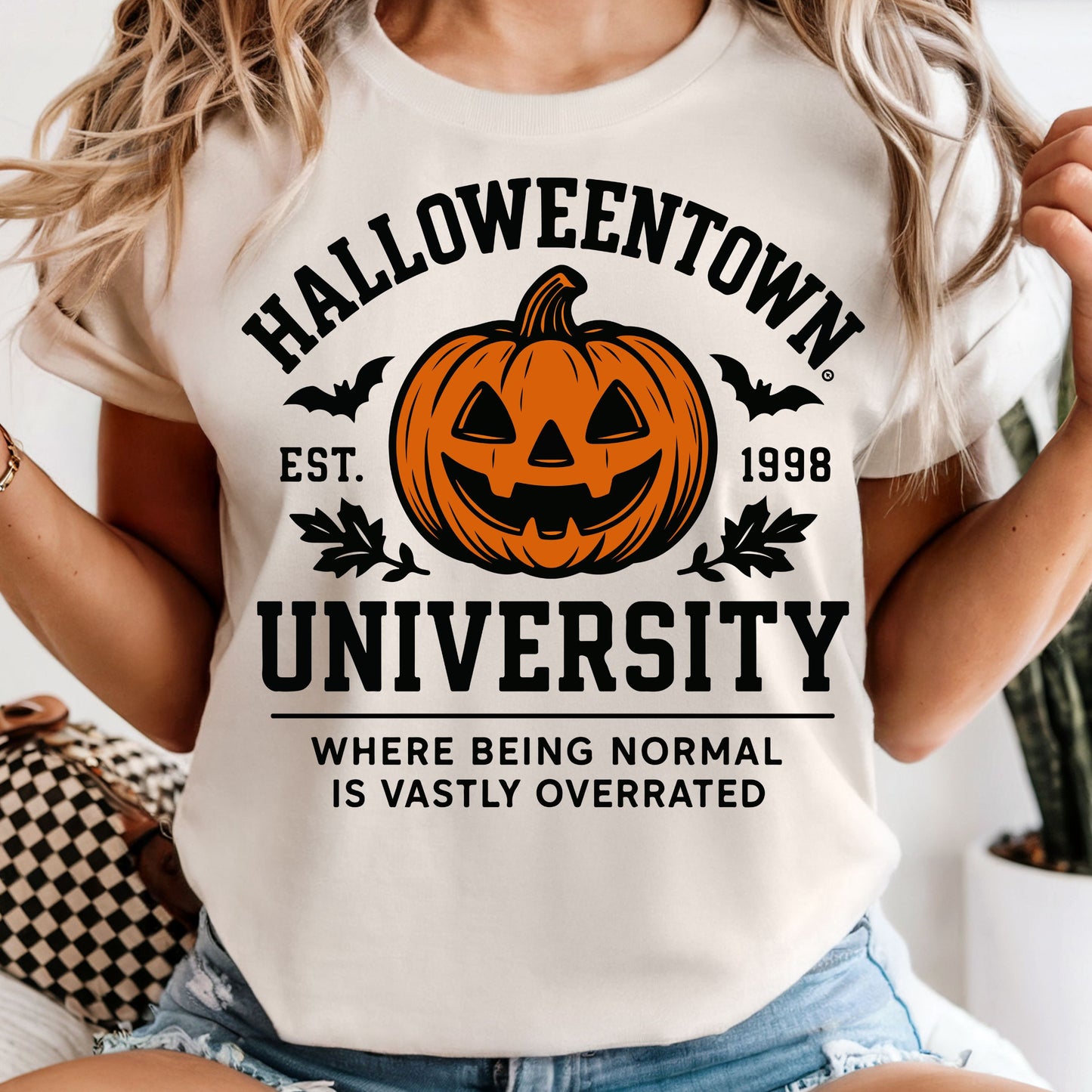 HalloweenTown University - Comfort Colors Tee or Sweatshirt