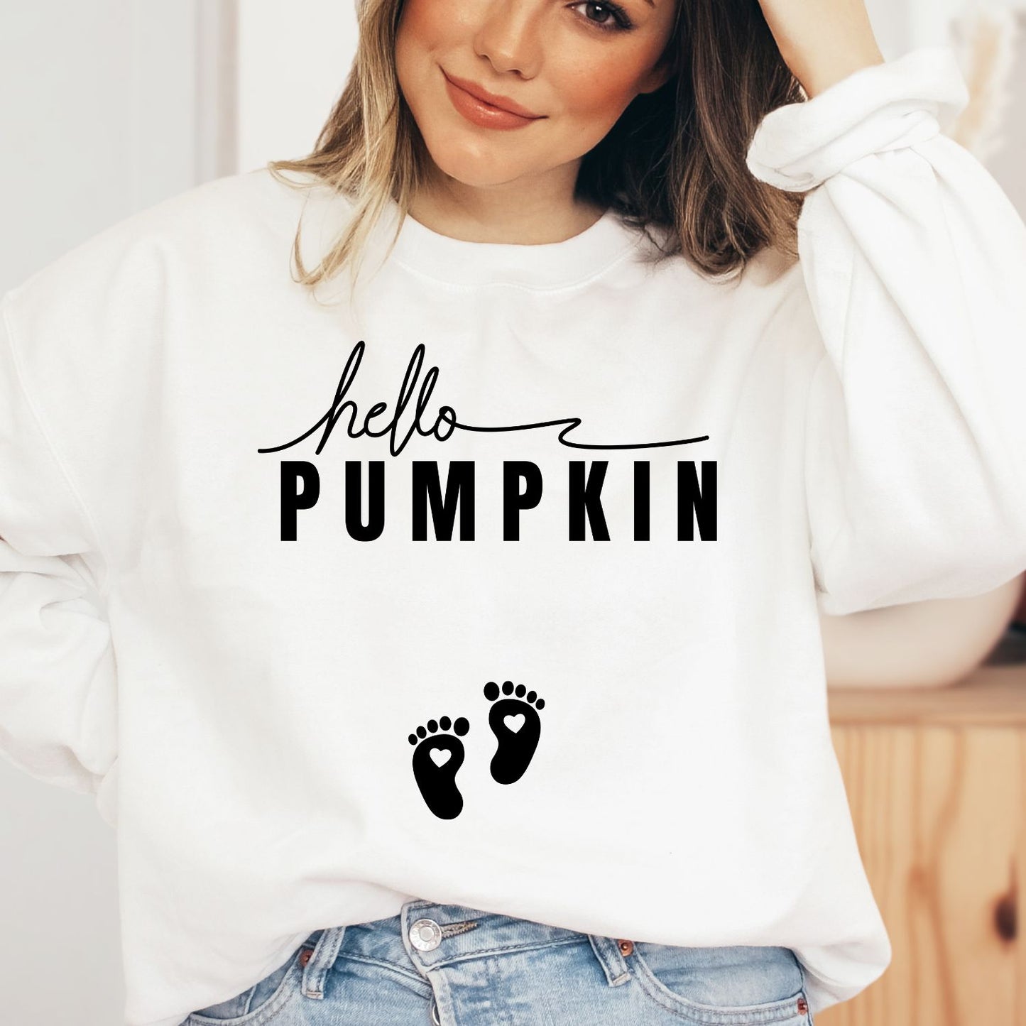 Hello Pumpkin Sweatshirt