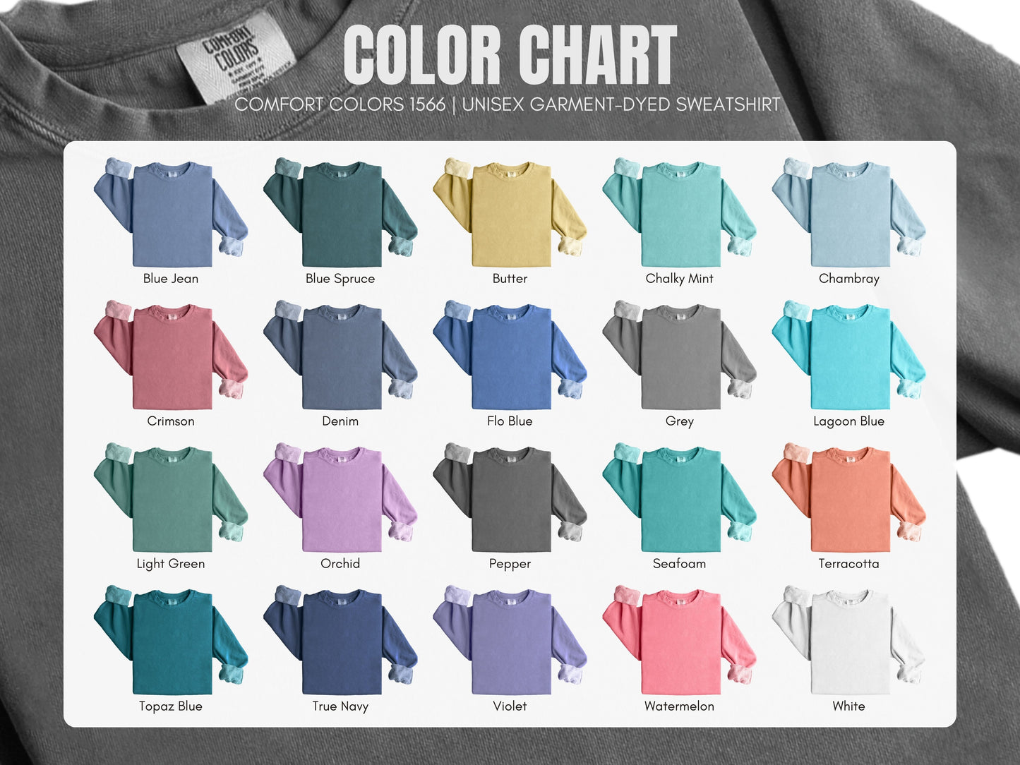 Retro Floral Football - Comfort Colors Tee or Sweatshirt