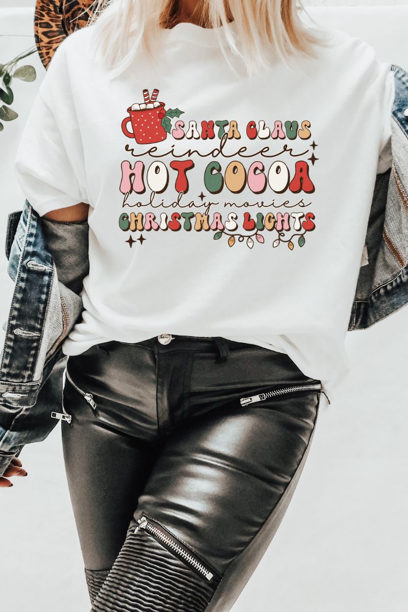All the Christmas Things - Christmas Retro Tee