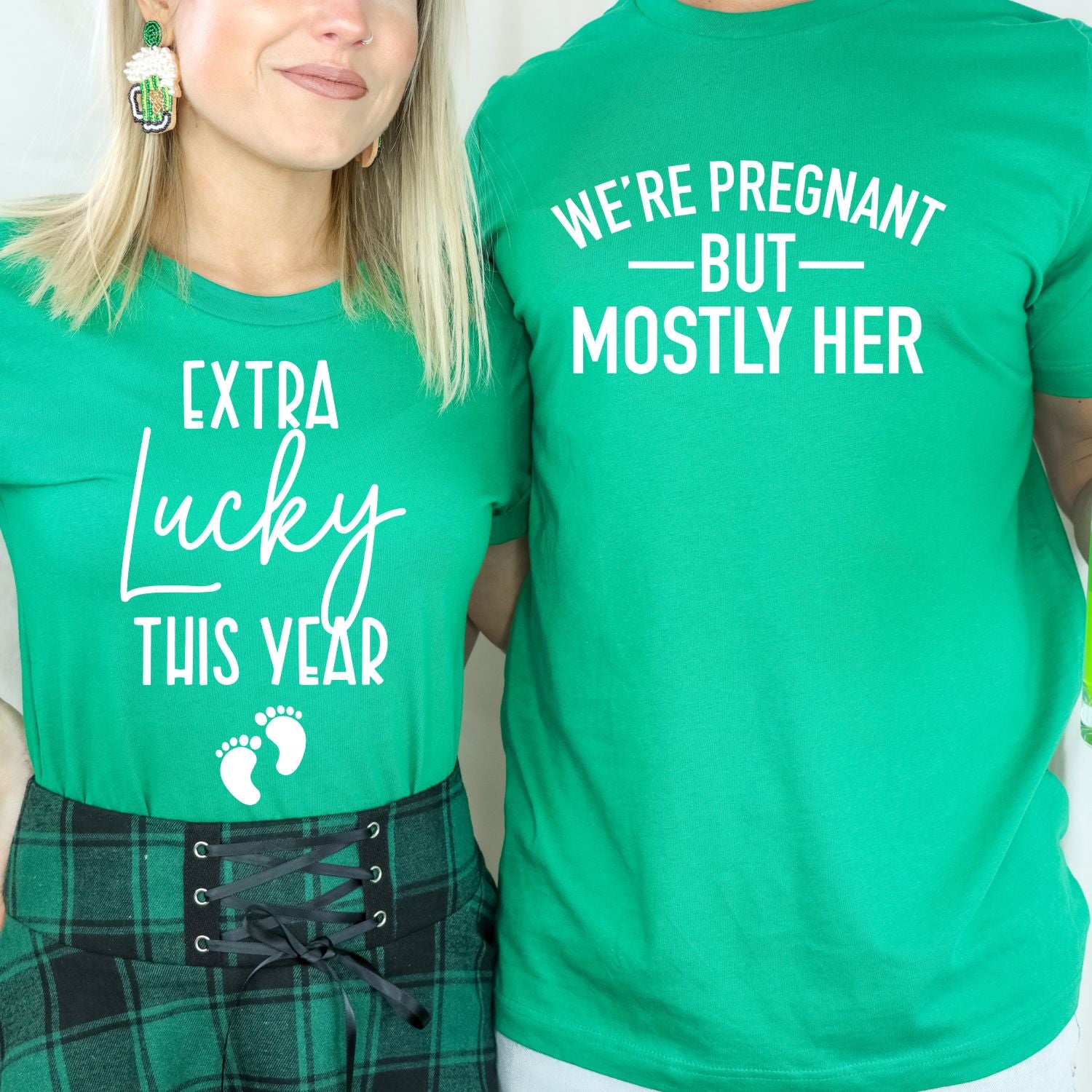 Funny Patrick's Pregnancy Announcement LoveLuluBell, LLC