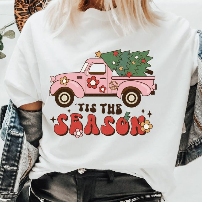 'Tis The Season - Christmas Retro Tee