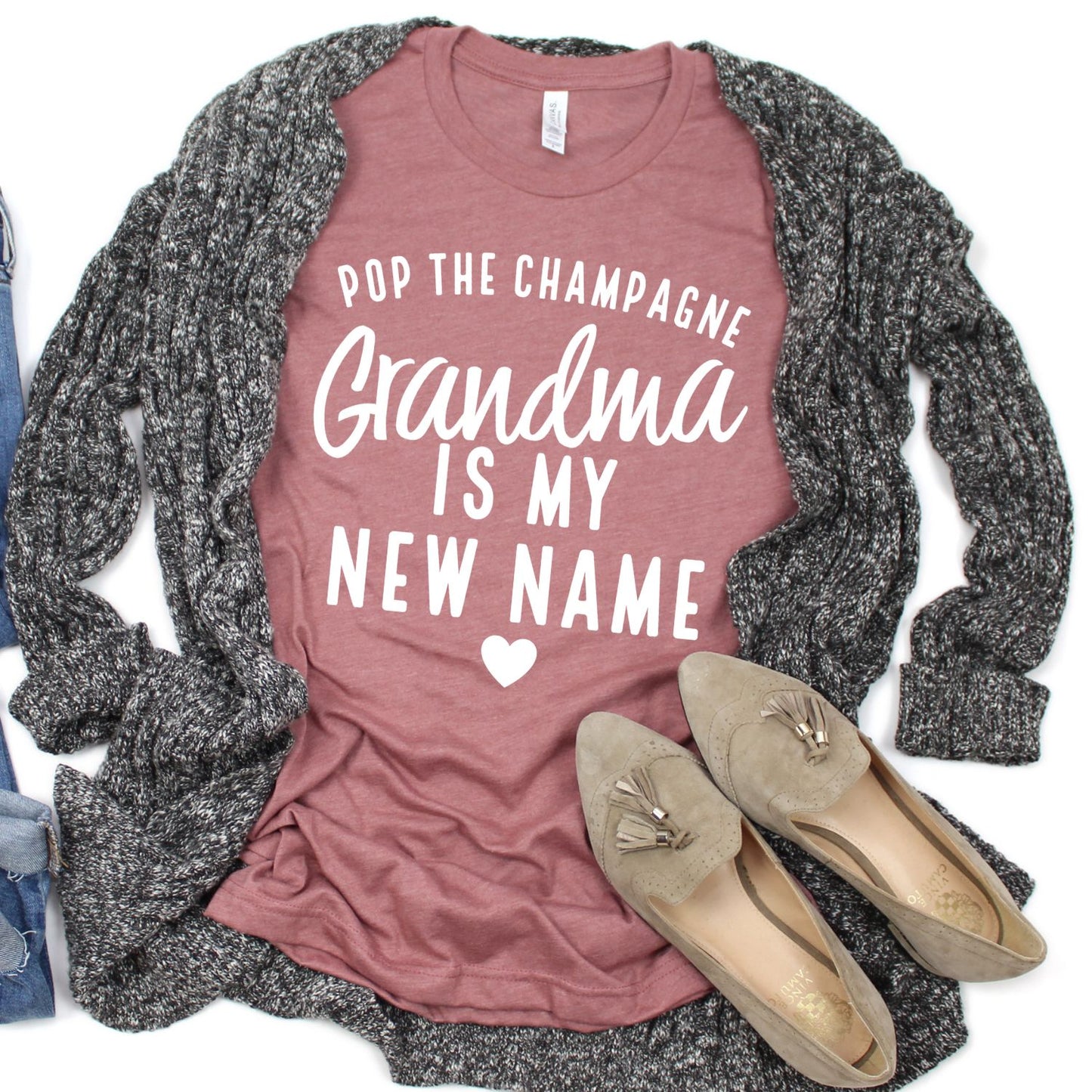 Pop The Champagne Grandma is my New Name