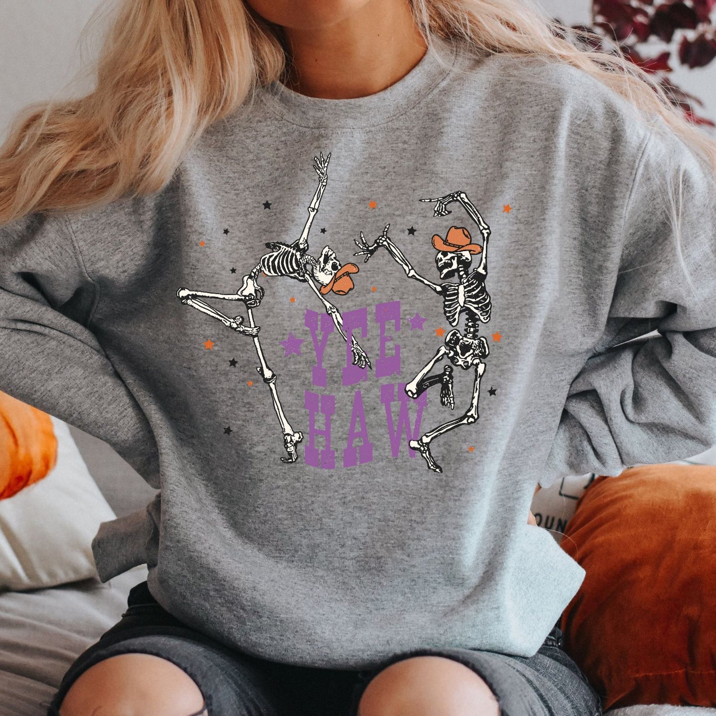 Yee Haw Halloween Sweatshirt