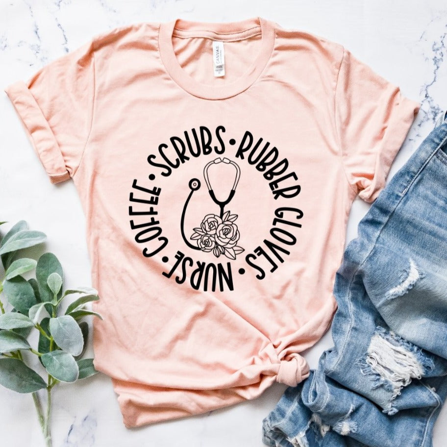 Coffee Scrubs and Rubber Gloves