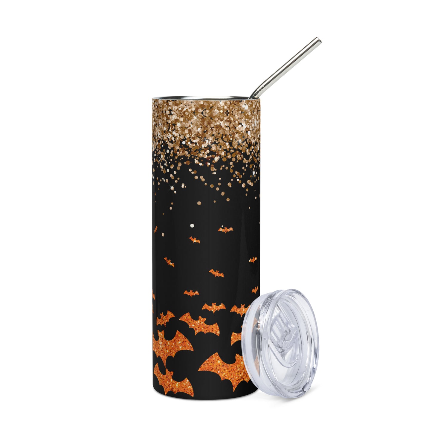Halloween Bat Stainless Steel Tumbler