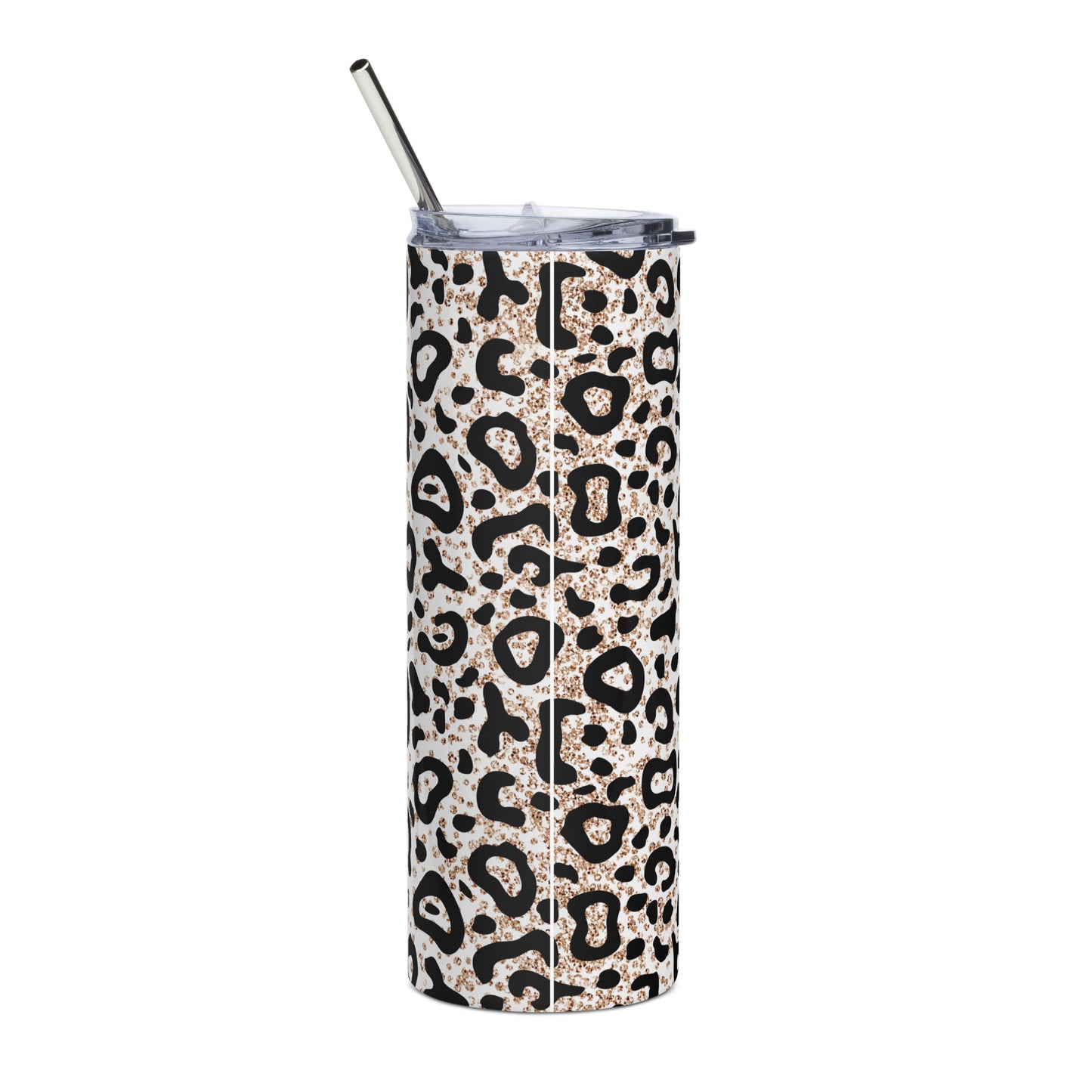 Teacher Leopard Print Stainless Steel Tumbler
