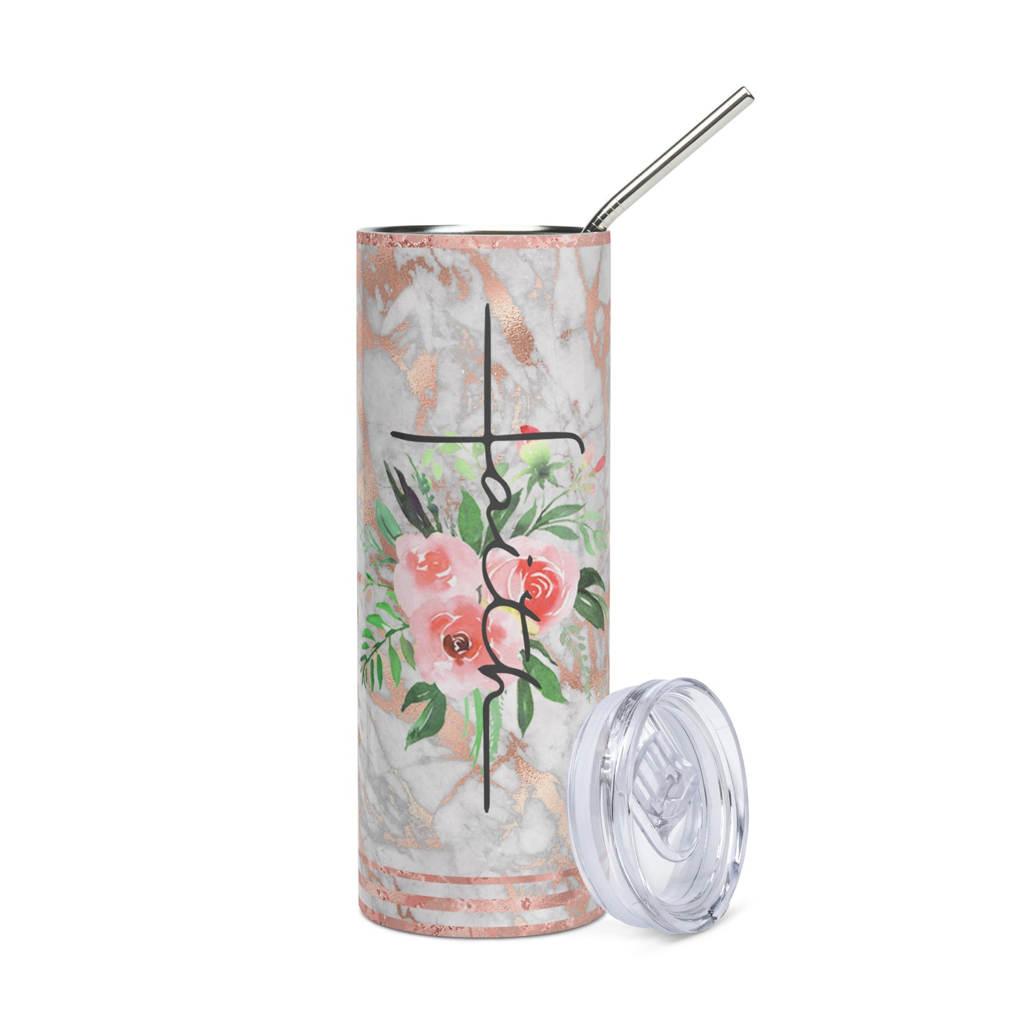 Faith Stainless Steel Tumbler