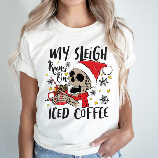 My Sleigh Runs on Iced Coffee