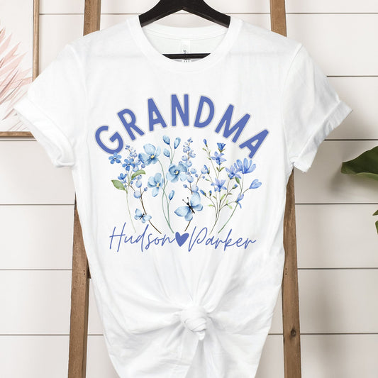 Custom - Grandma with Grandkid Names