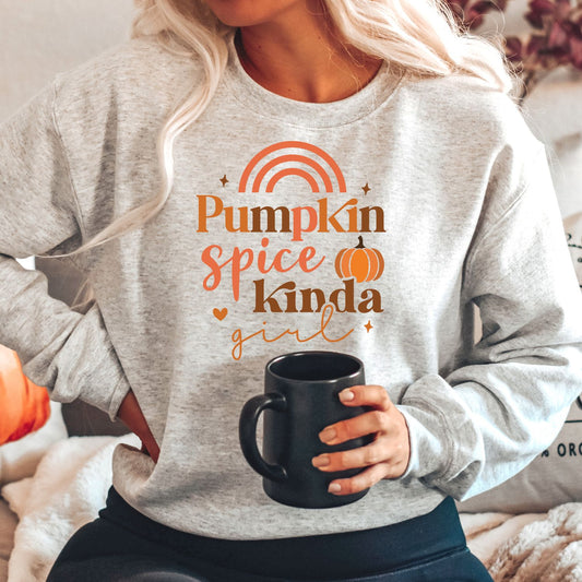 Pumpkin Spice Kinda Girl Sweatshirt