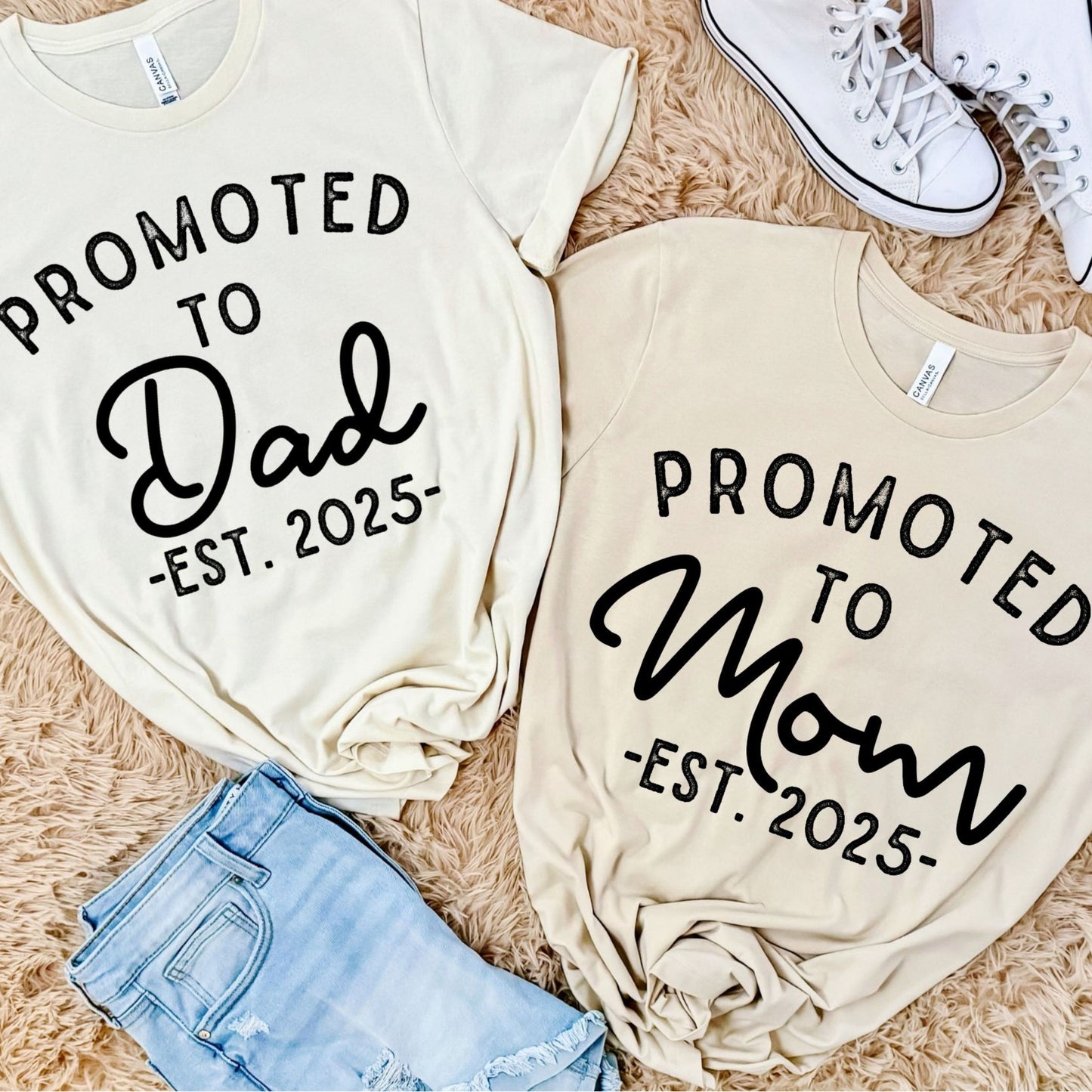 Promoted to Papa / Mimi Est - Customize the EST year!