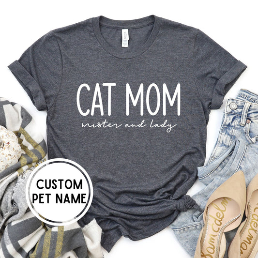 Custom Cat or Dog Name Shirt