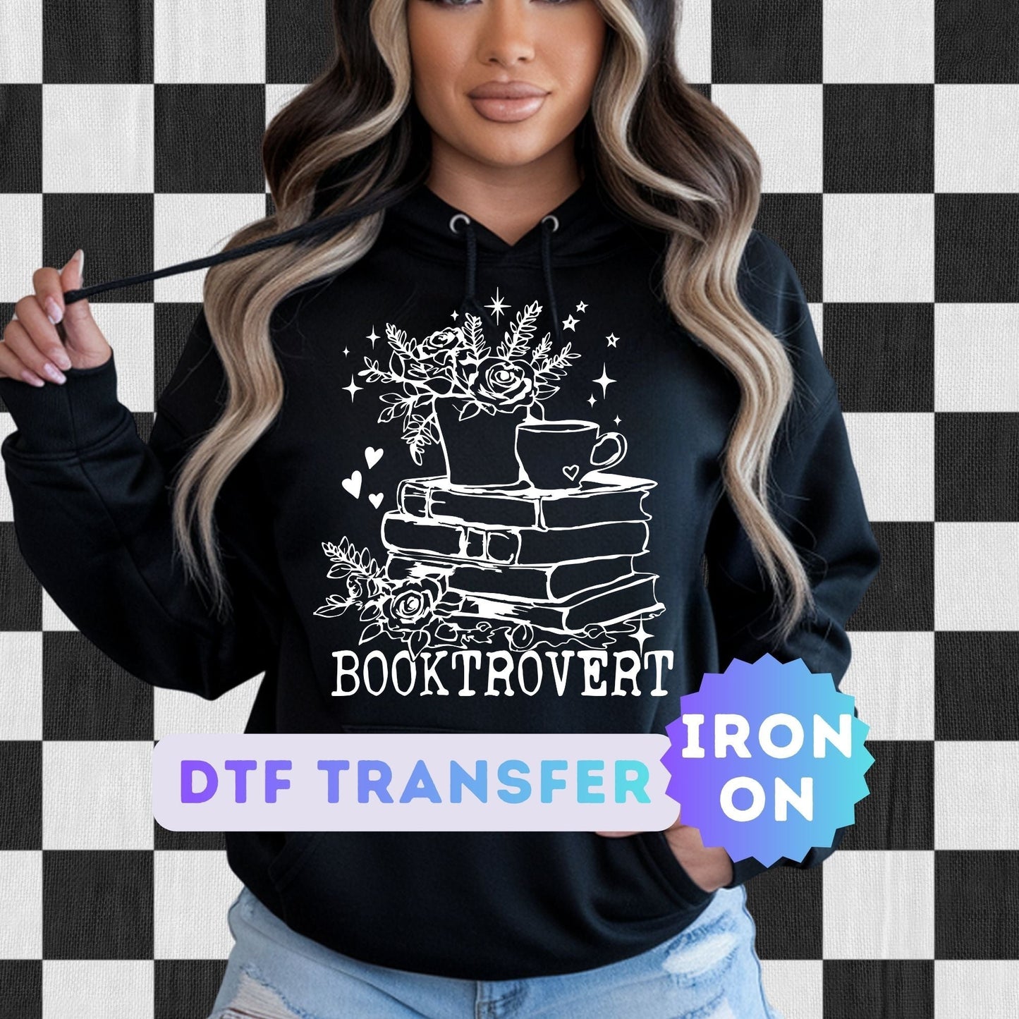 Booktrovert DTF Transfer