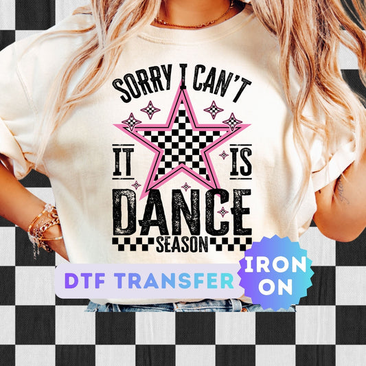 Dance Season DTF Transfer