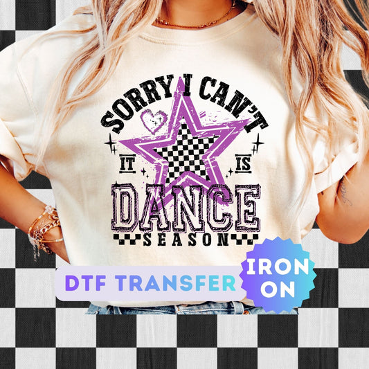 Dance Season DTF Transfer
