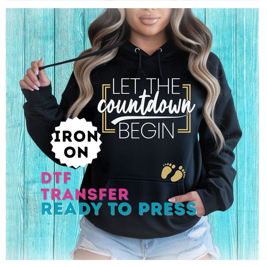 New Year Pregnancy DTF Transfer