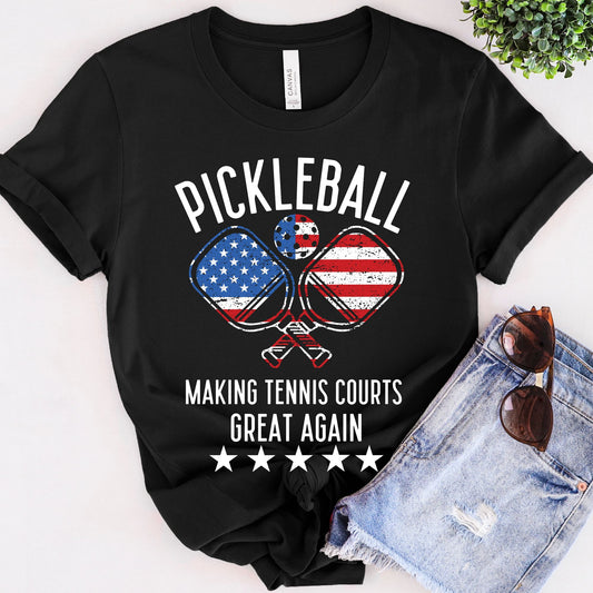 Pickleball Making Tennis Courts Great Again