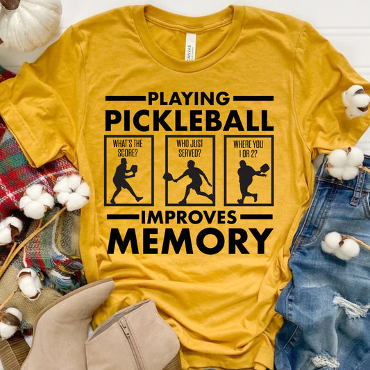 Pickleball Improves Memory