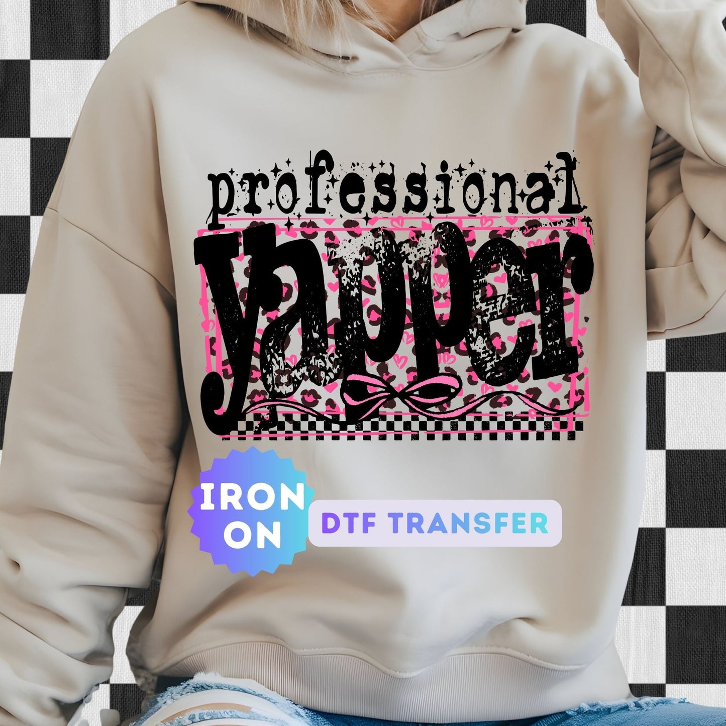 Professional Yapper DTF Transfer