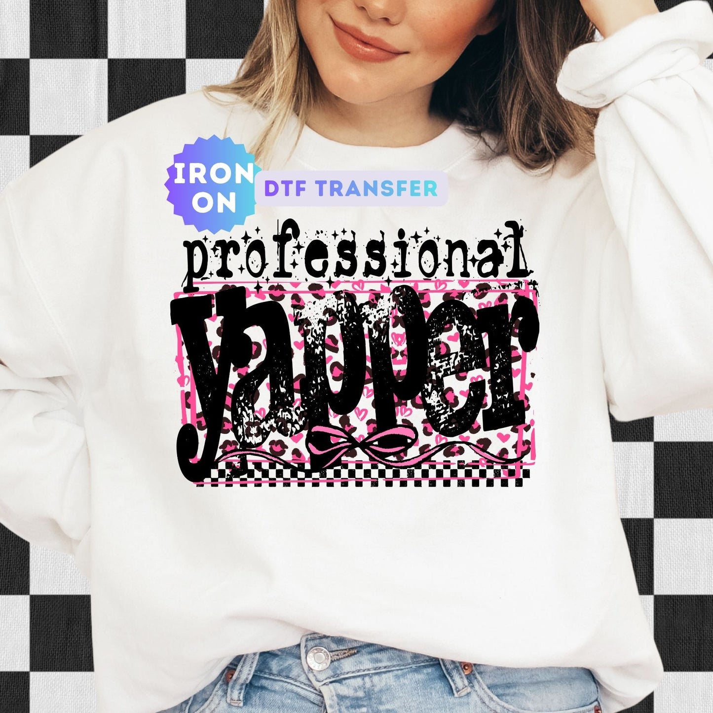 Professional Yapper DTF Transfer