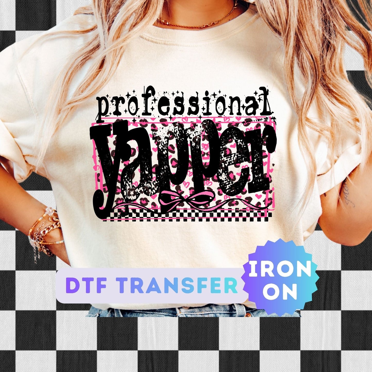 Professional Yapper DTF Transfer