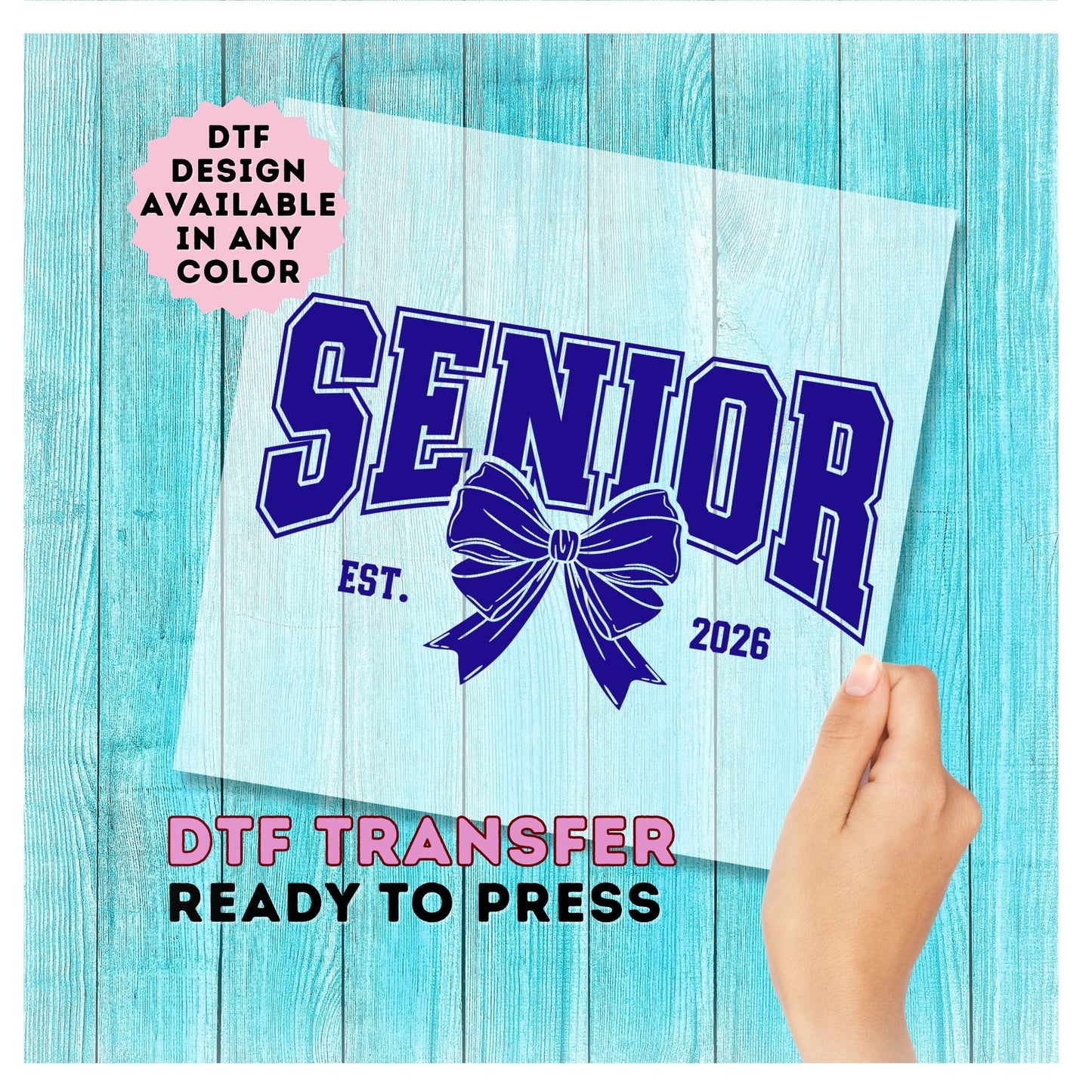 Senior 2026 DTF Transfer