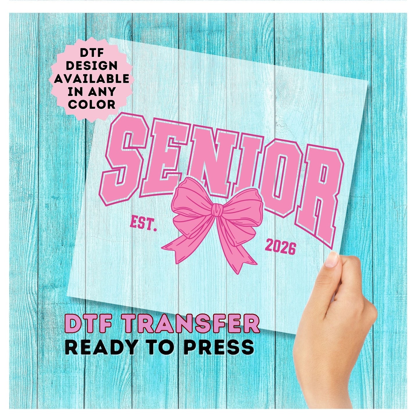 Senior 2026 DTF Transfer