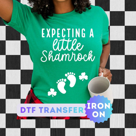 St. Patrick's Day Pregnancy DTF Transfer