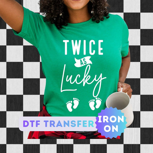 St. Patrick's Day Pregnancy DTF Transfer