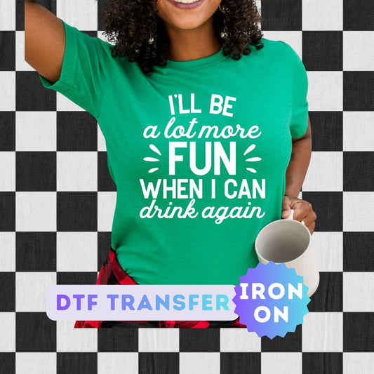 St. Patrick's Day Pregnancy DTF Transfer