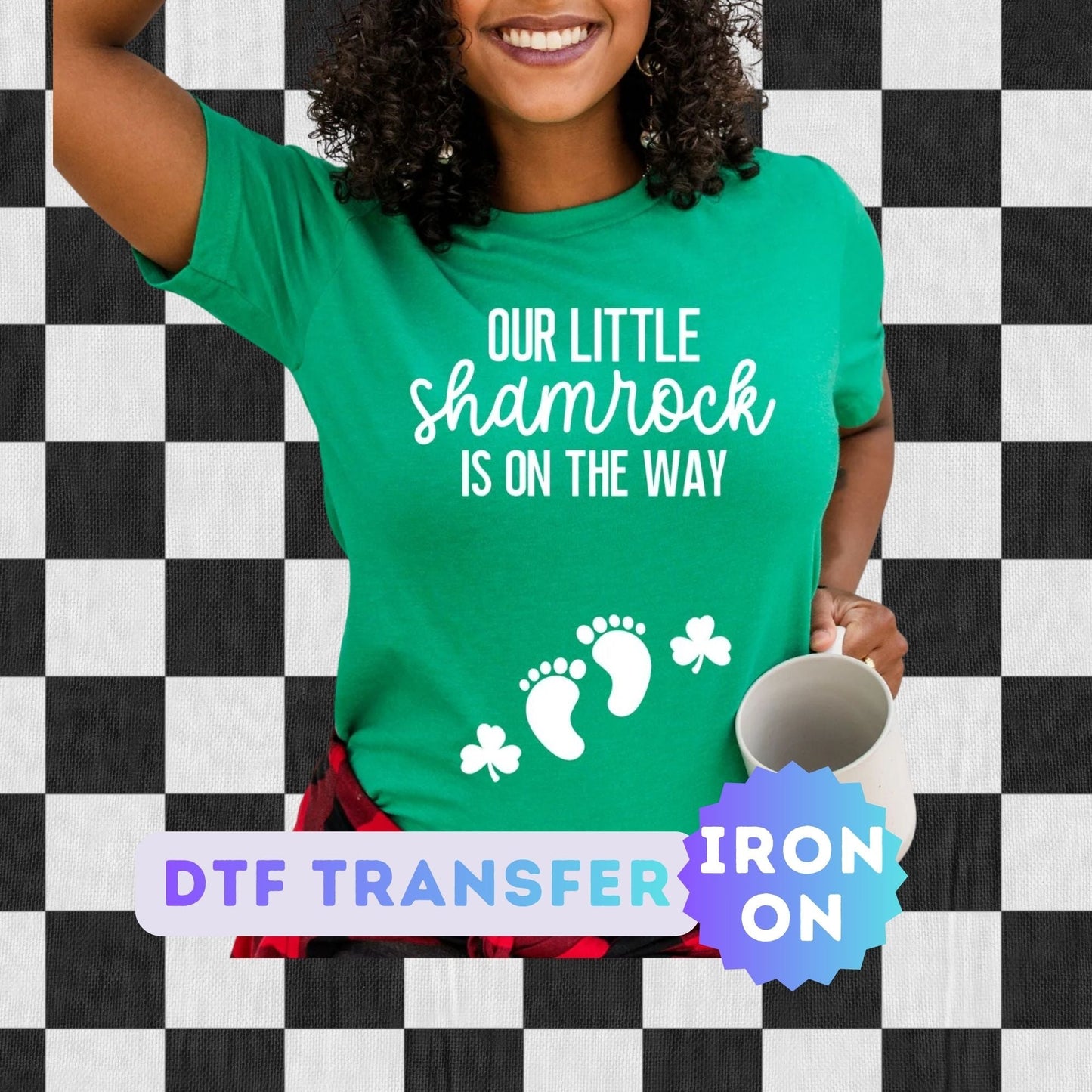 St. Patrick's Day Pregnancy DTF Transfer
