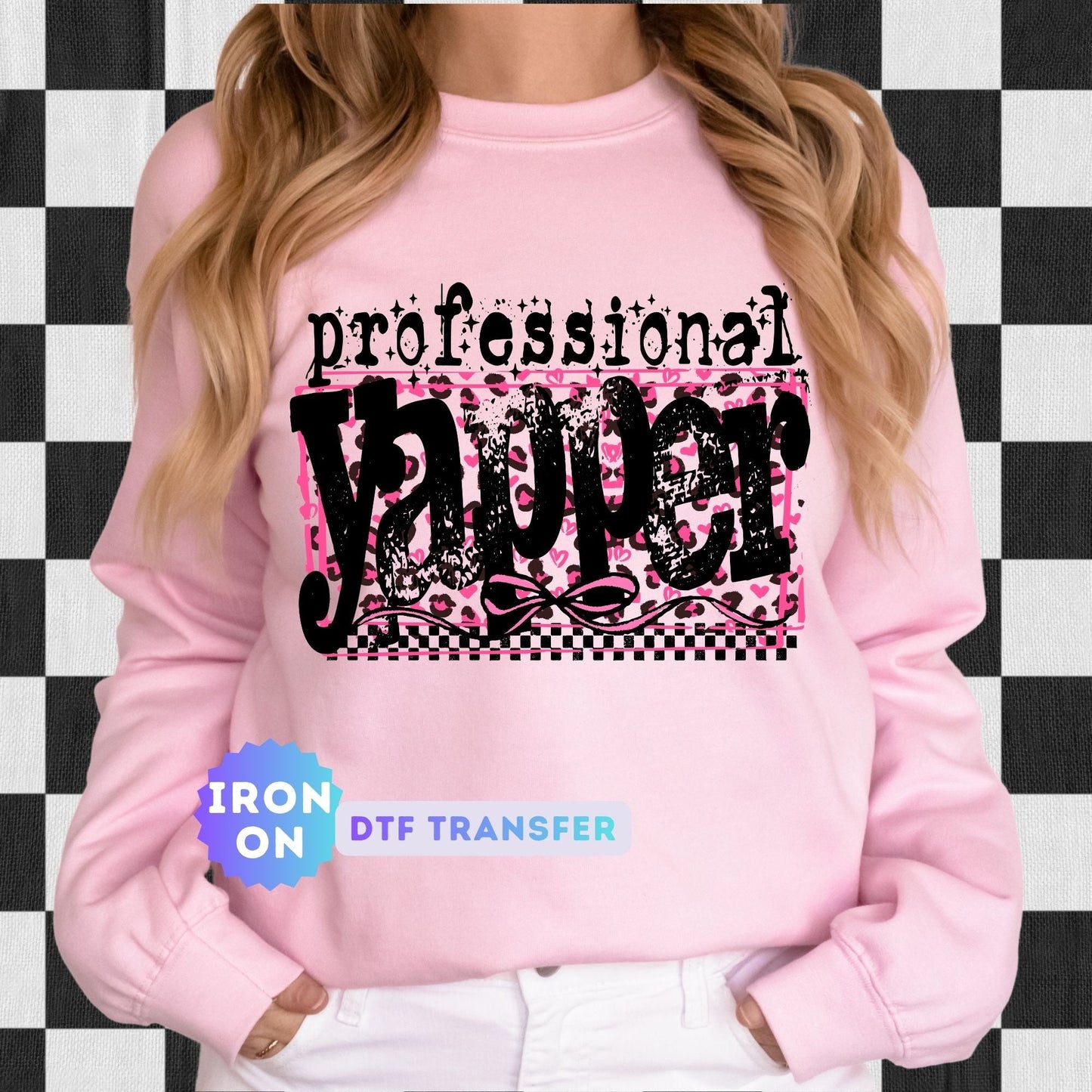 Professional Yapper DTF Transfer