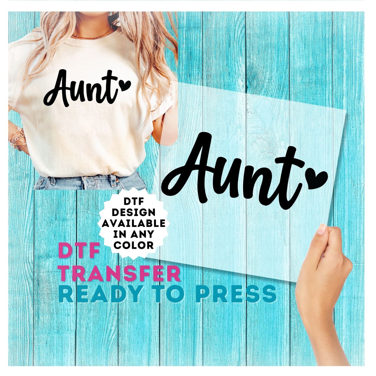 Aunt DTF Transfer