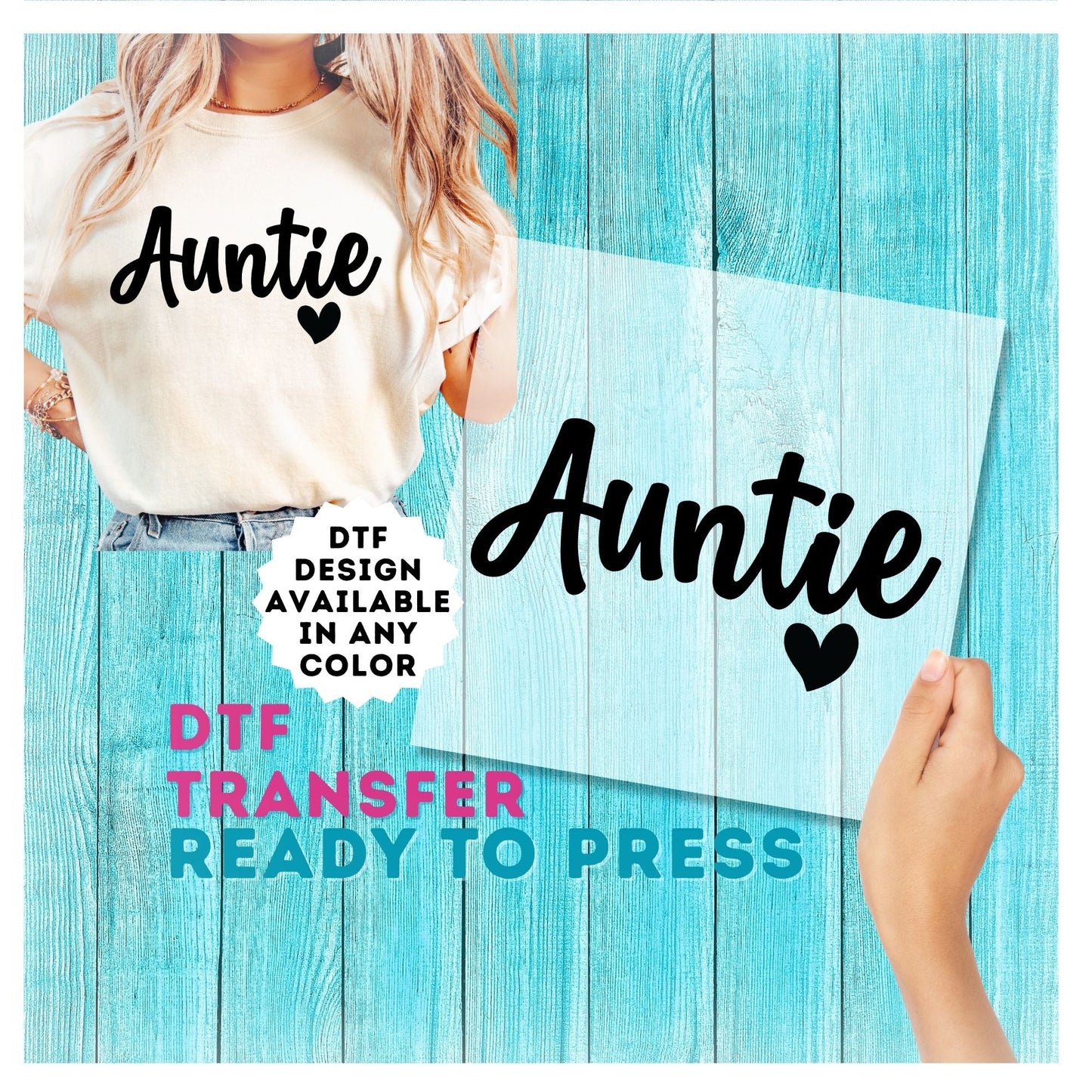 Auntie DTF Transfer