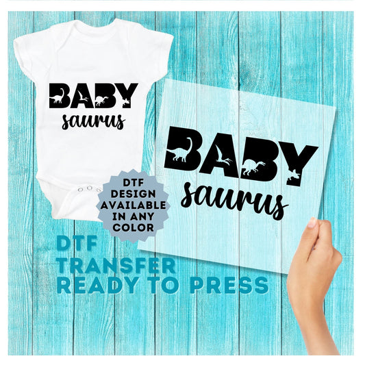 Baby Saurus DTF Transfer
