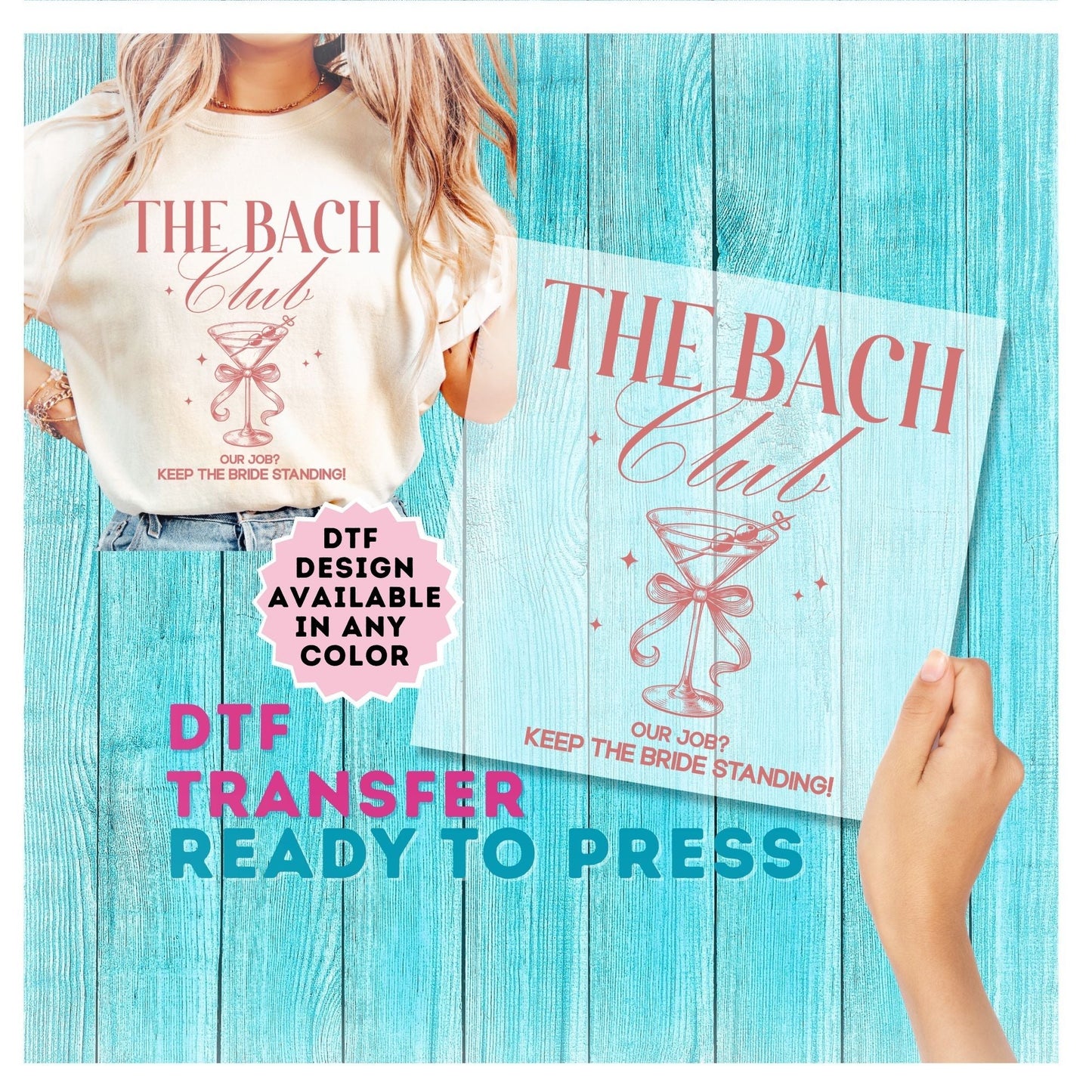 The Bach DTF Transfer (Bachelorette)