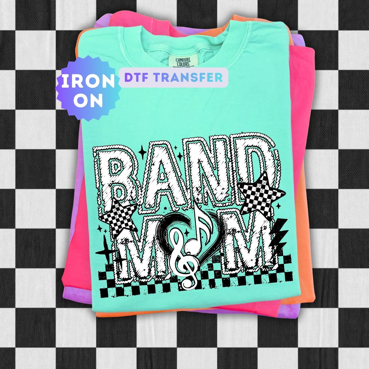 Band Mom DTF Transfer