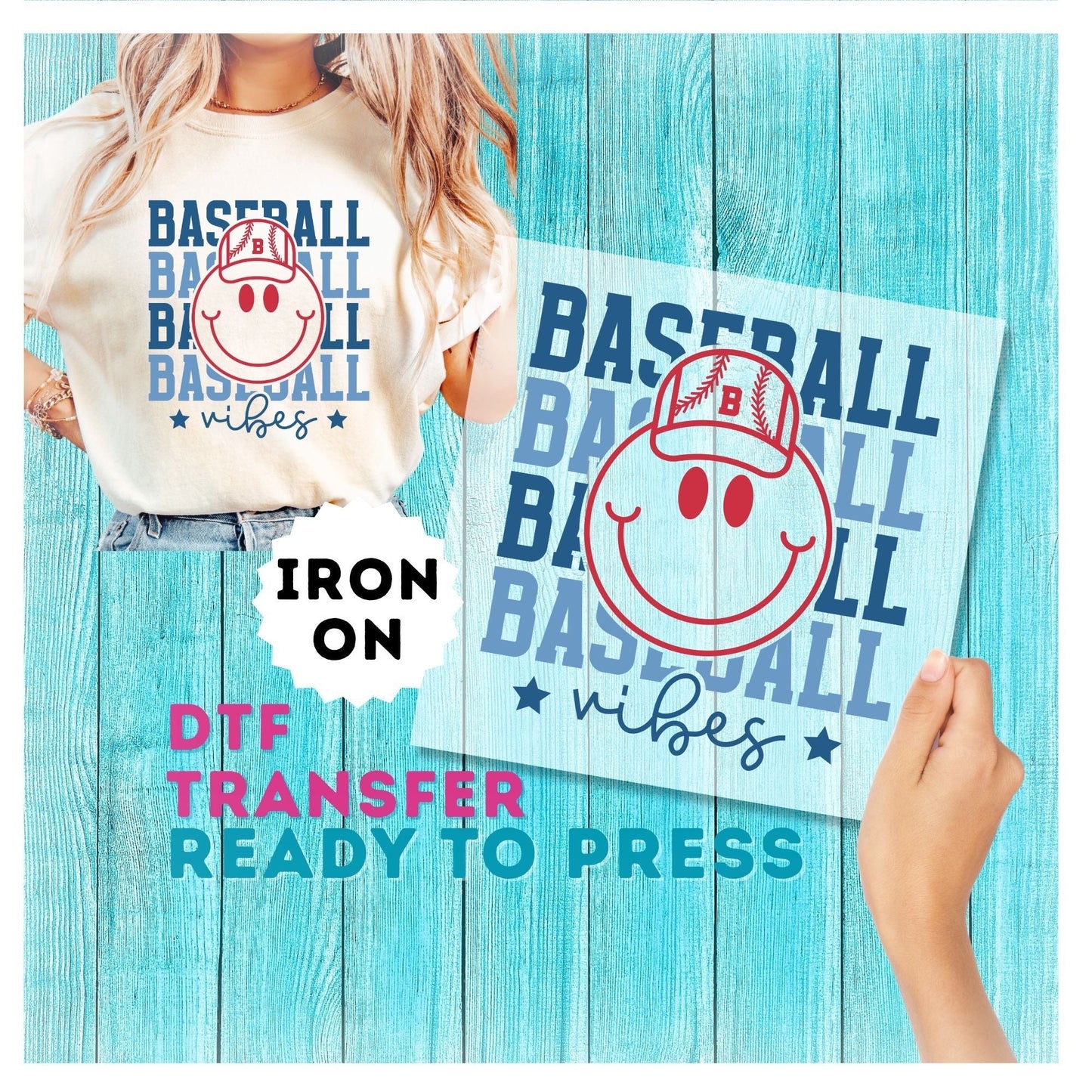 Baseball DTF Transfer