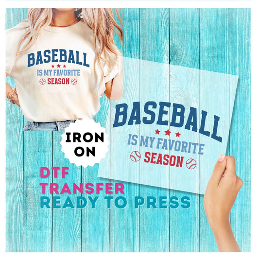 Baseball DTF Transfer