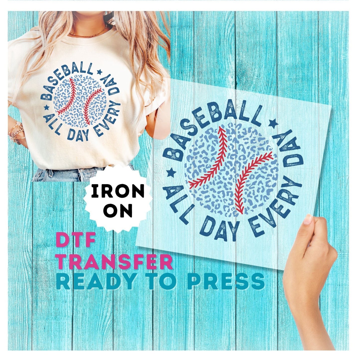 Baseball DTF Transfer