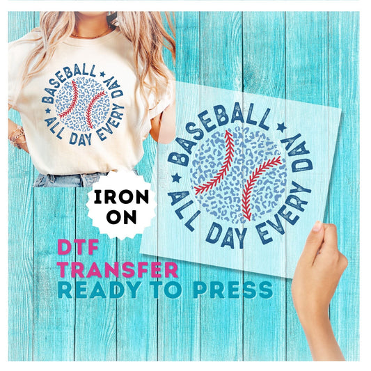 Baseball DTF Transfer