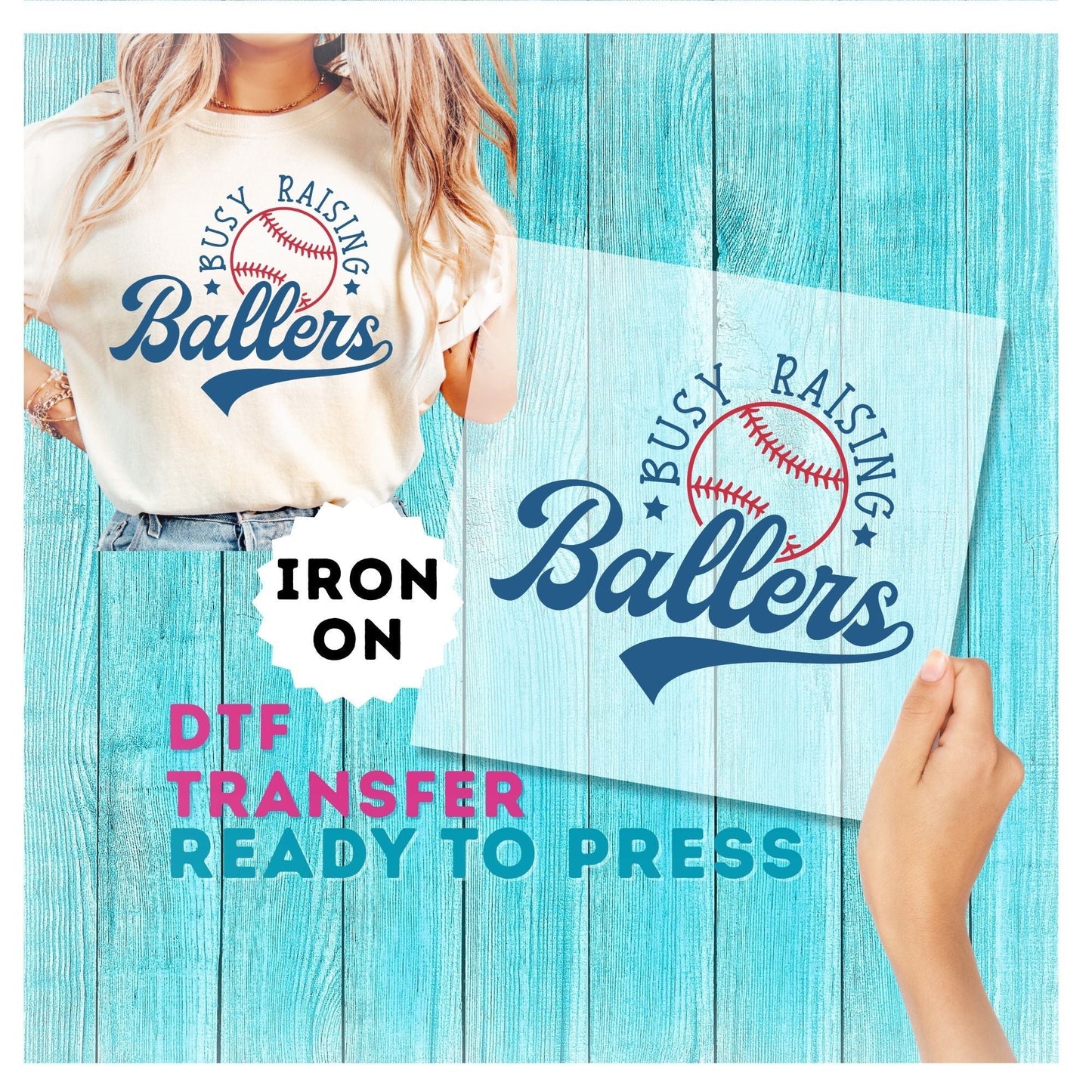 Baseball DTF Transfer