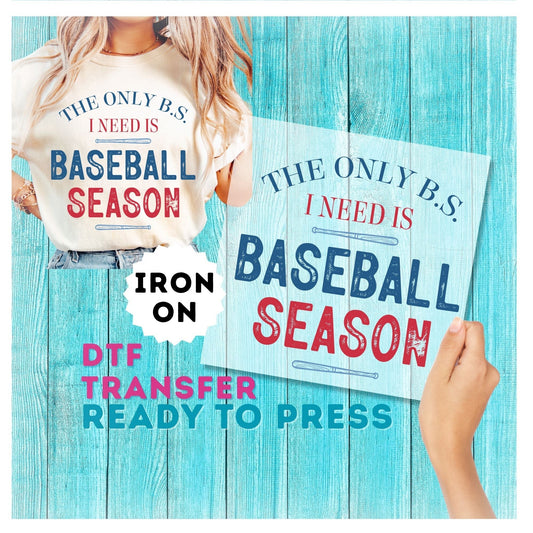 Baseball DTF Transfer