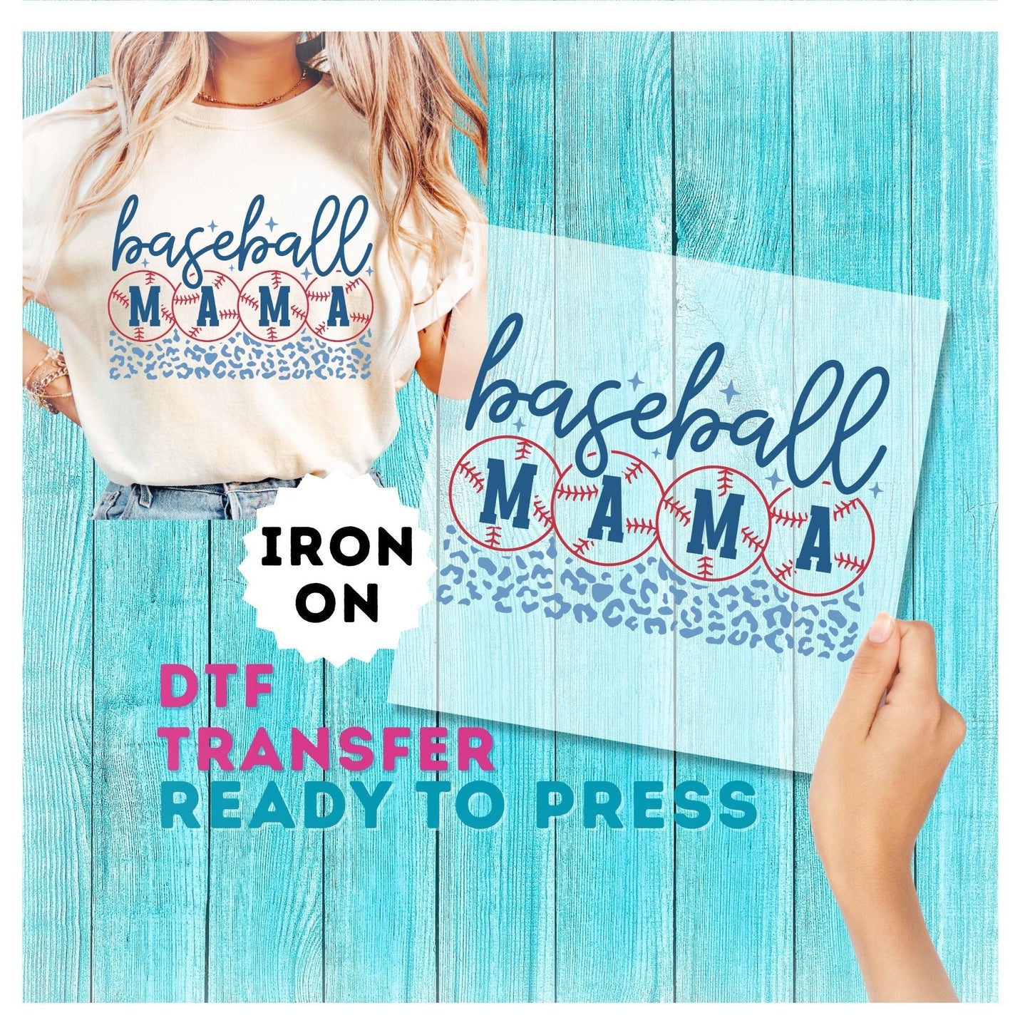 Baseball DTF Transfer