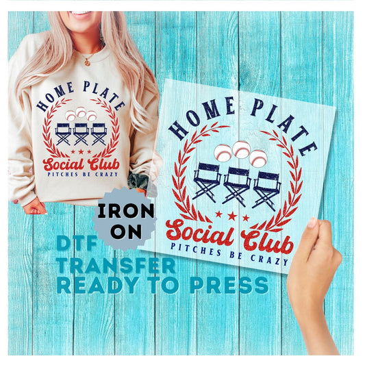 Baseball DTF Transfer