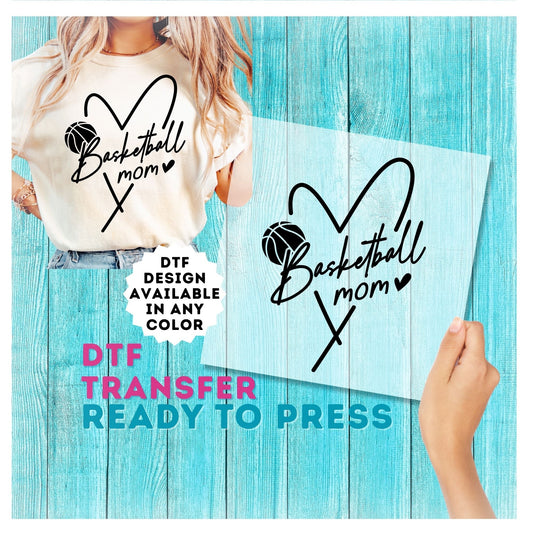 Basketball Mom DTF Transfer