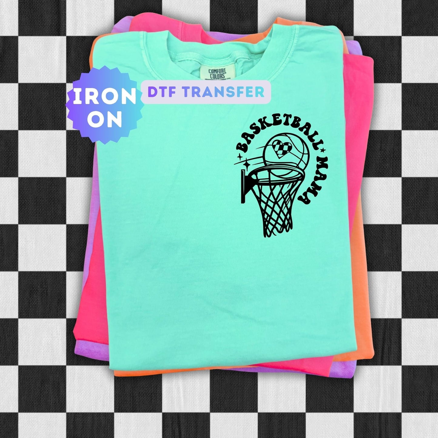 Basketball Mama DTF Transfer